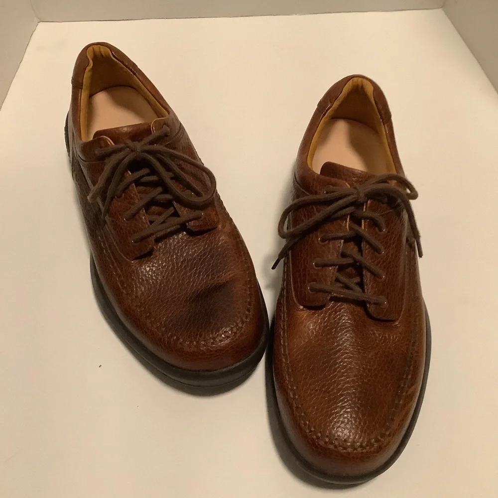 Dr. Comfort Stallion diabetic mens mens US 13 brown‎ leather Oxford shoes